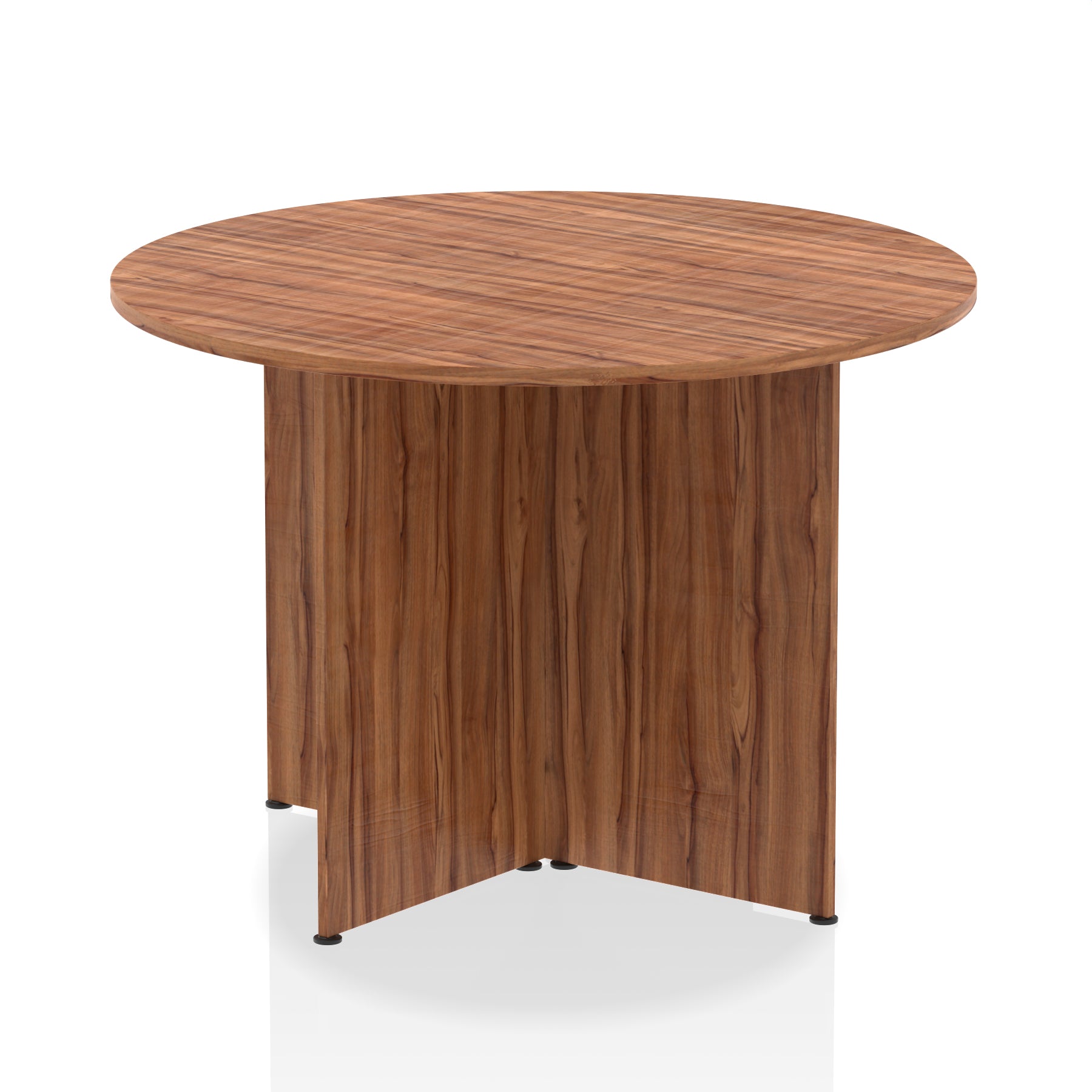 Impulse Round Table Arrowhead Leg – Dynamic Office Solutions