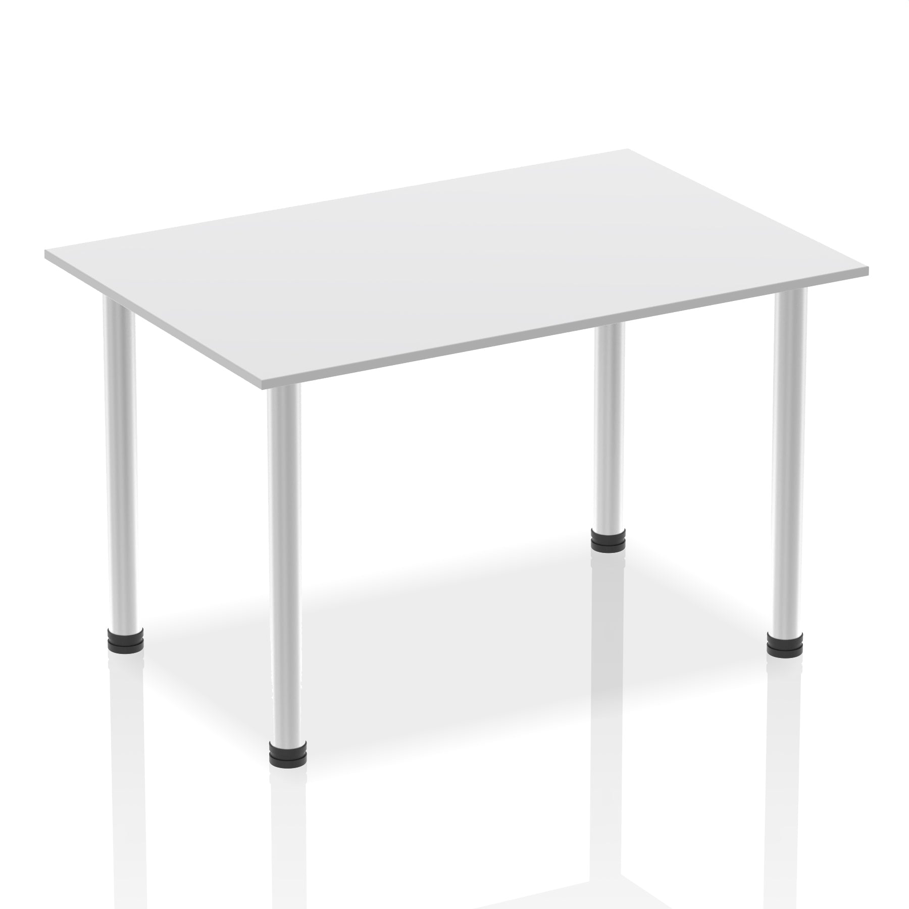 Impulse 1400mm Straight Table With Post Leg