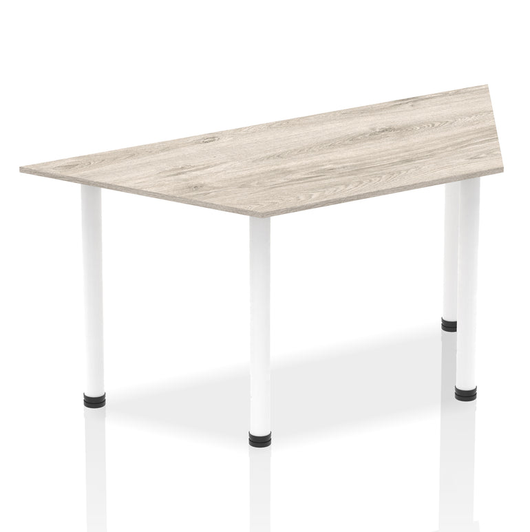 Impulse Trapezium Table With Post Leg