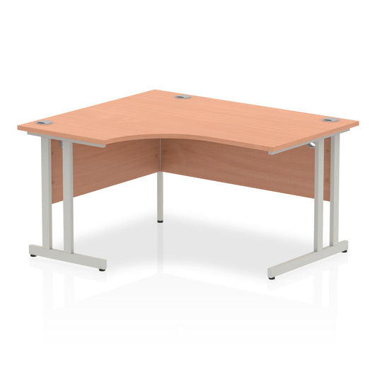 EE - Impulse 1400mm Left Crescent Desk Cantilever Leg