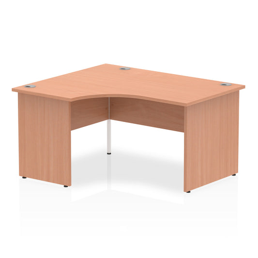 EE - Impulse 1400mm Left Crescent Desk Panel End Leg