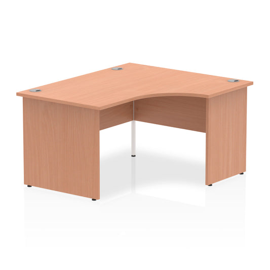 EE - Impulse 1400mm Right Crescent Desk Panel End Leg