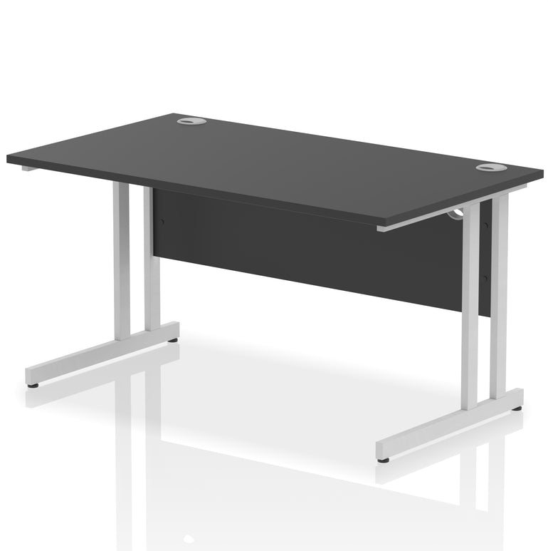 Impulse 1400mm Straight Desk Cantilever Leg