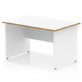  White & Natural Wood