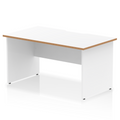  White & Natural Wood