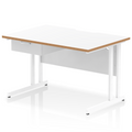  White & Natural Wood