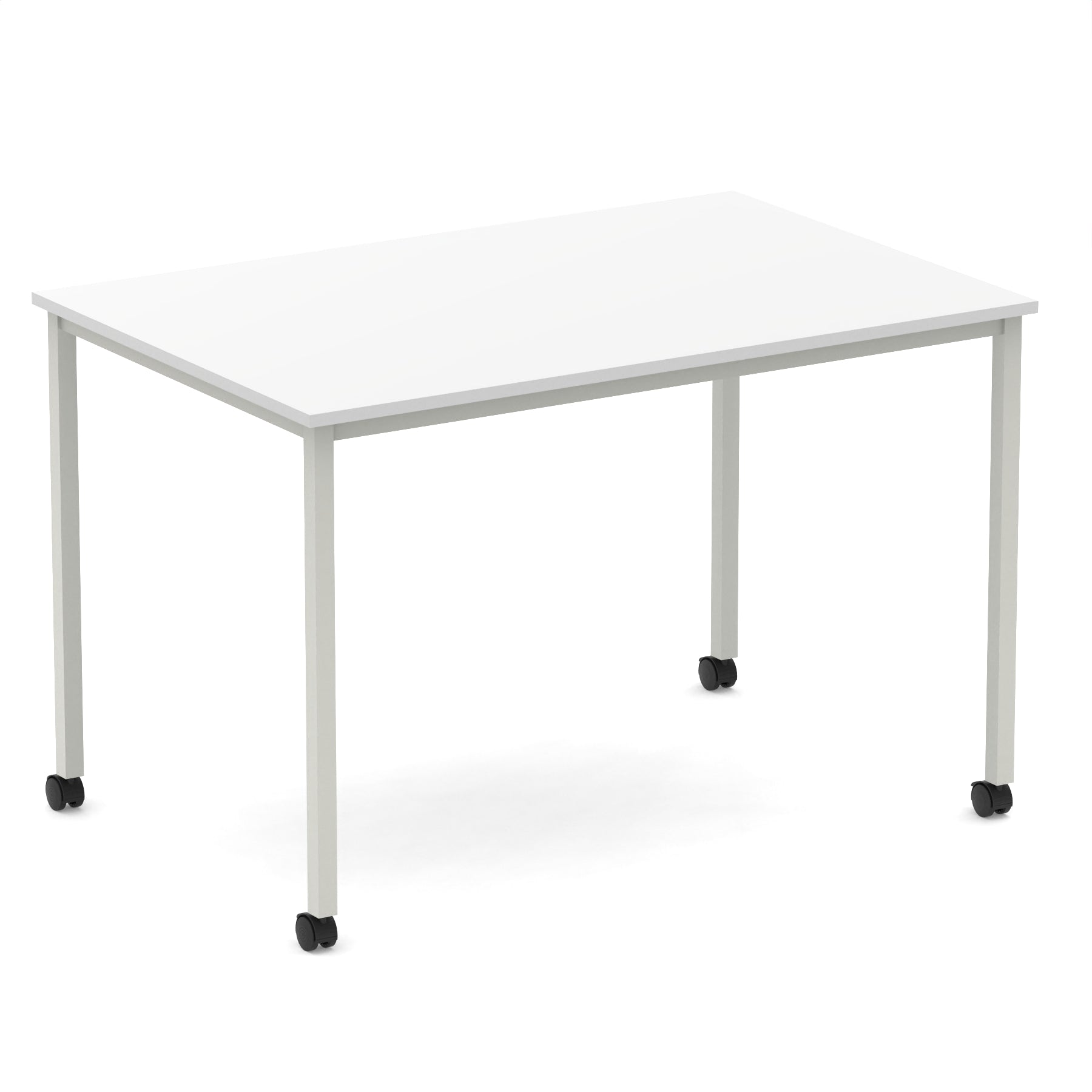 Impulse Straight Table Box Frame Leg With Castors