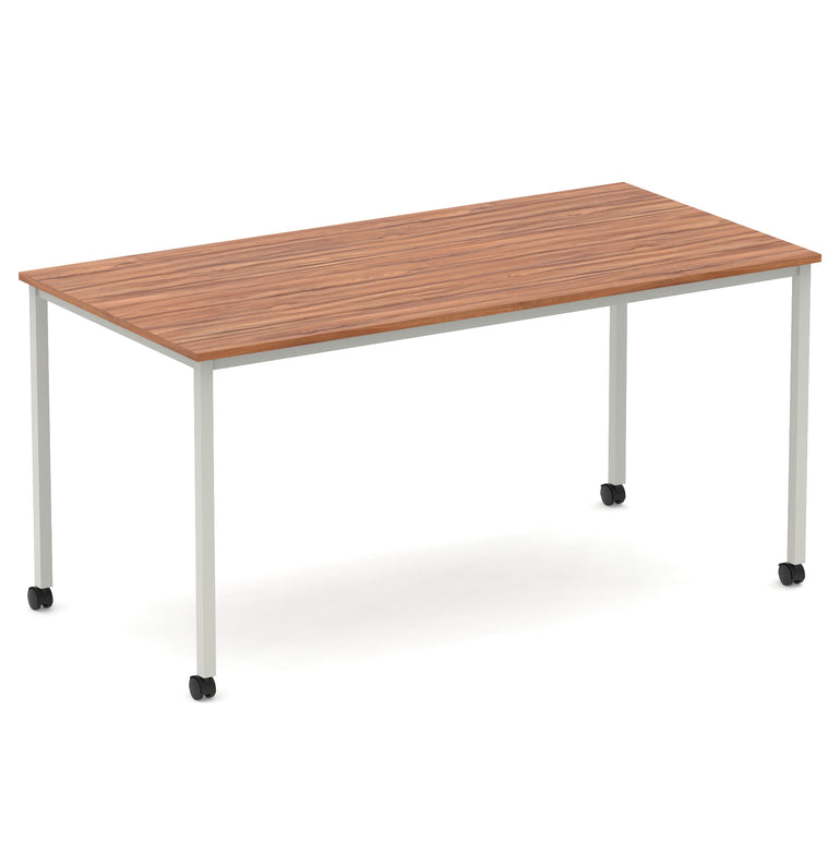 Impulse Straight Table Box Frame Leg With Castors