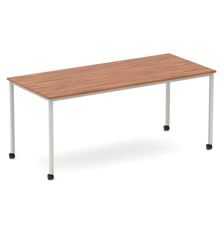 Impulse Straight Table Box Frame Leg With Castors