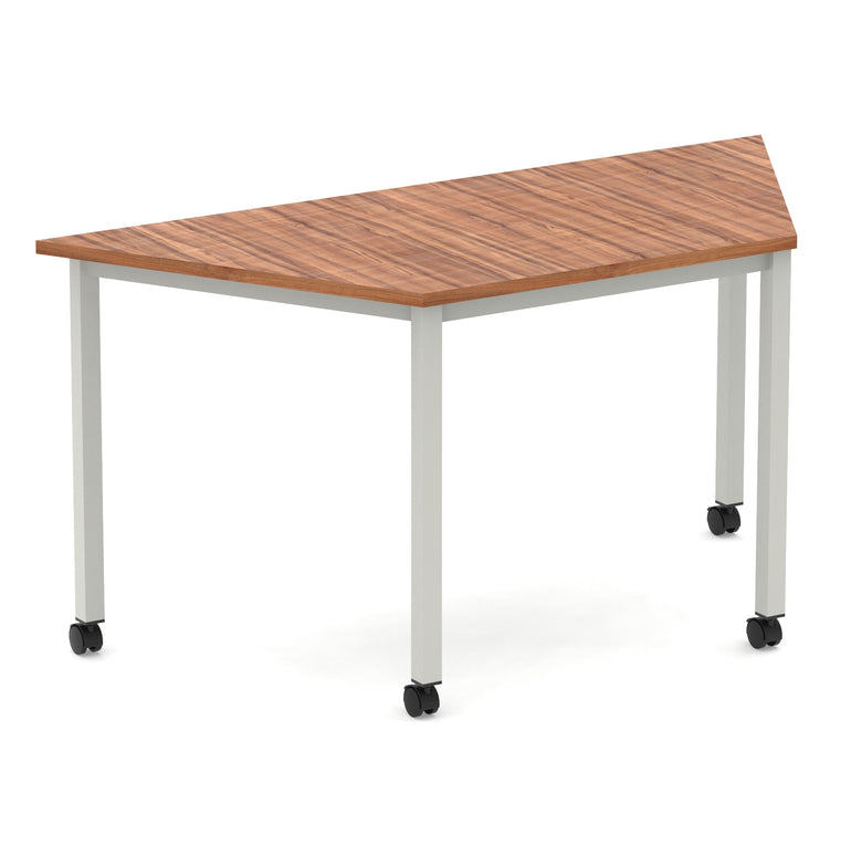 Impulse Trapezium Table Box Frame Leg With Castors
