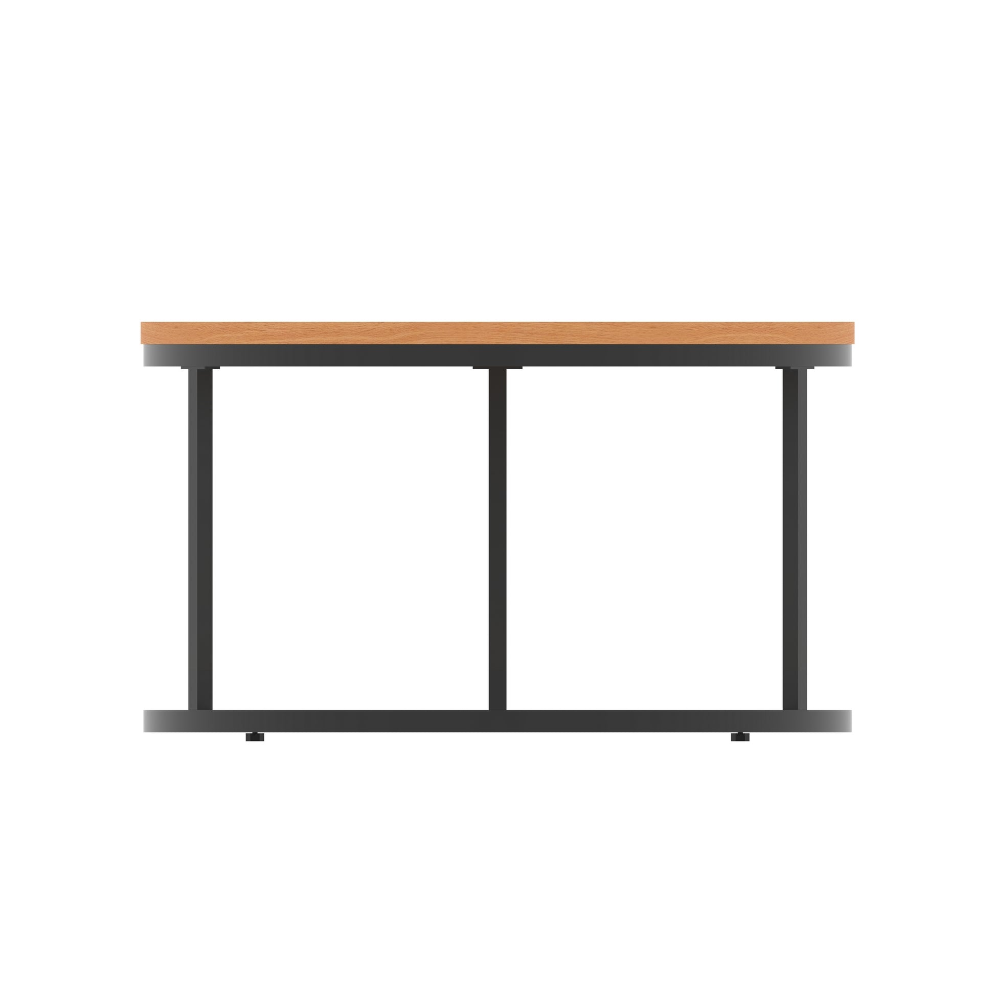 Impulse Round Coffee Table With Metal Frame