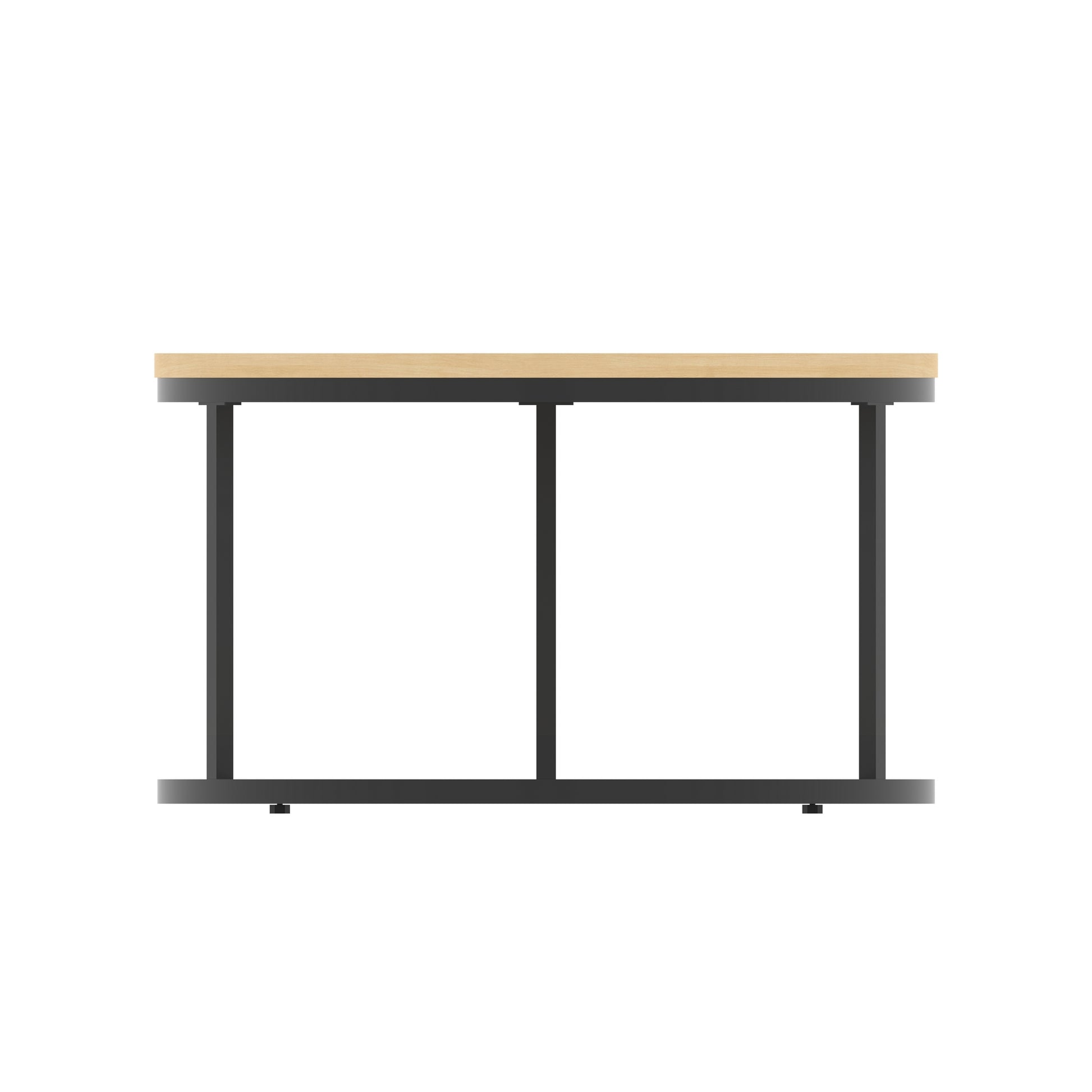 Impulse Round Coffee Table With Metal Frame