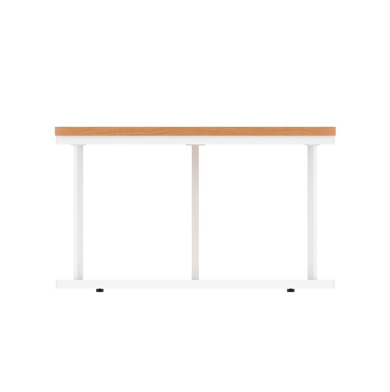 Impulse Round Coffee Table With Metal Frame