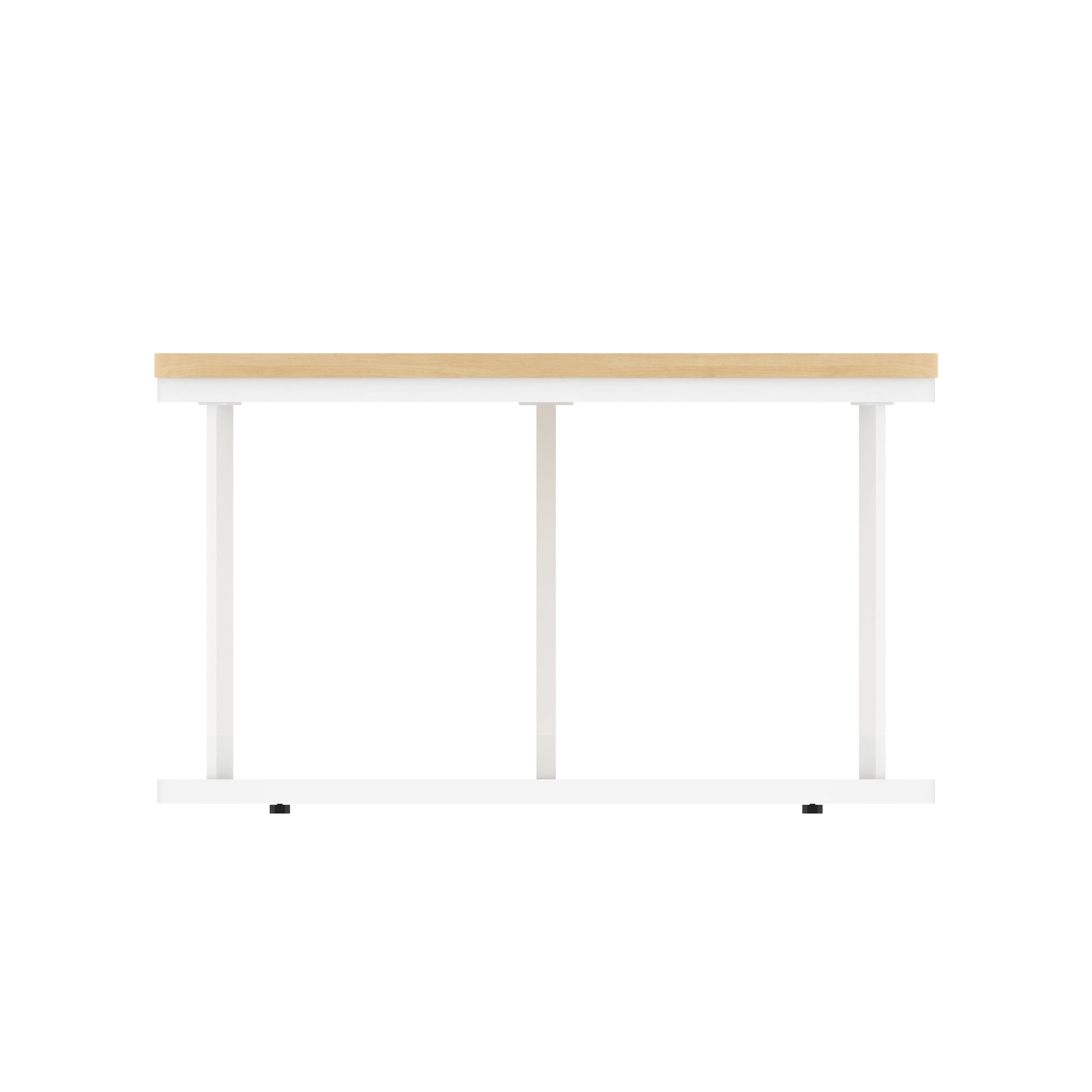 Impulse Round Coffee Table With Metal Frame