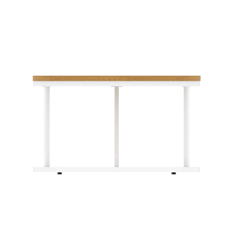 Impulse Round Coffee Table With Metal Frame