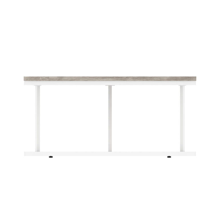 Impulse Round Coffee Table With Metal Frame