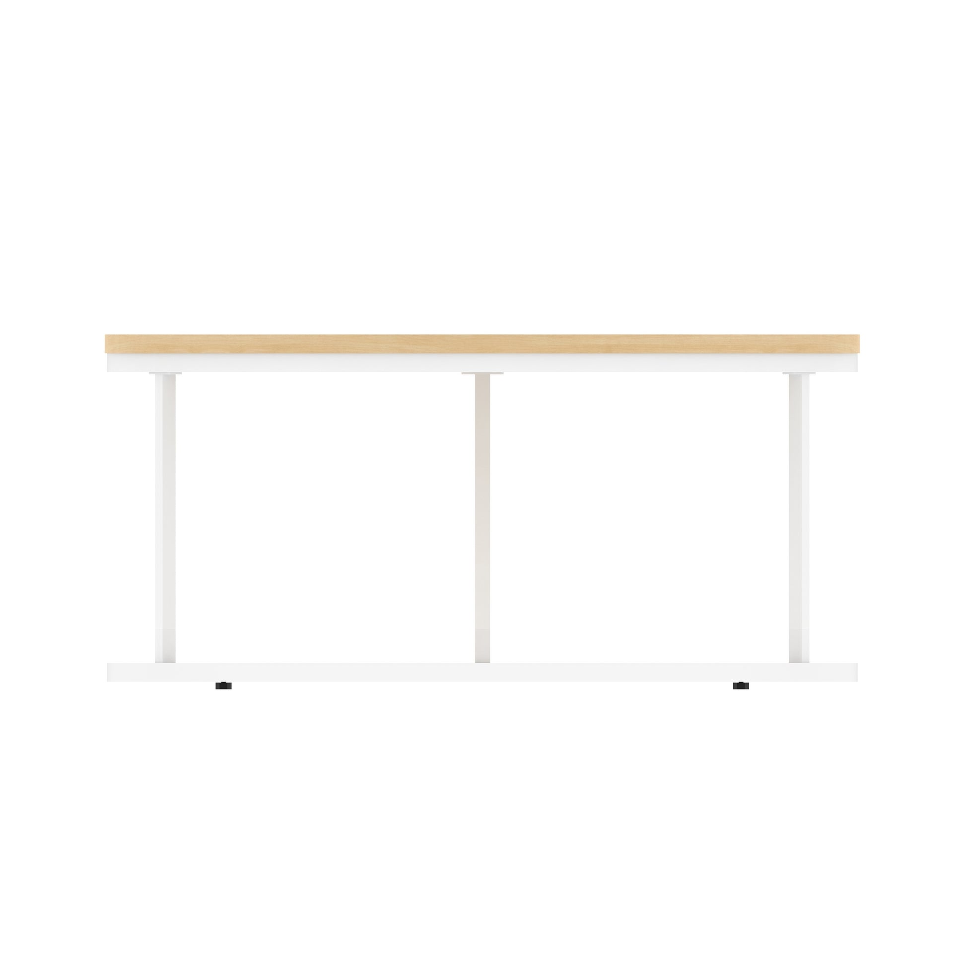 Impulse Round Coffee Table With Metal Frame