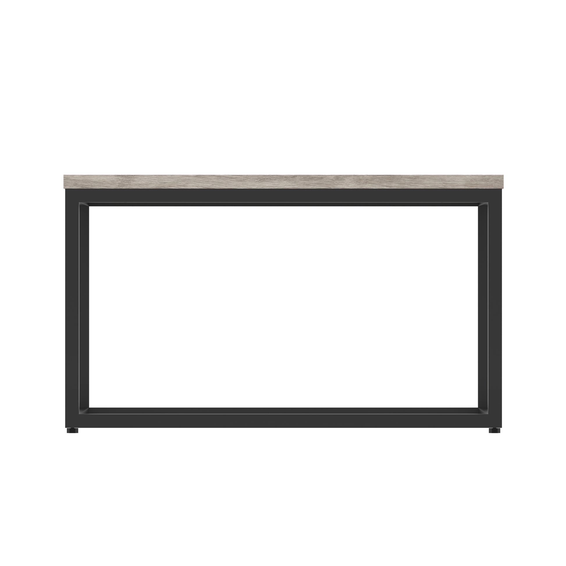 Impulse Square Coffee Table With Metal Frame