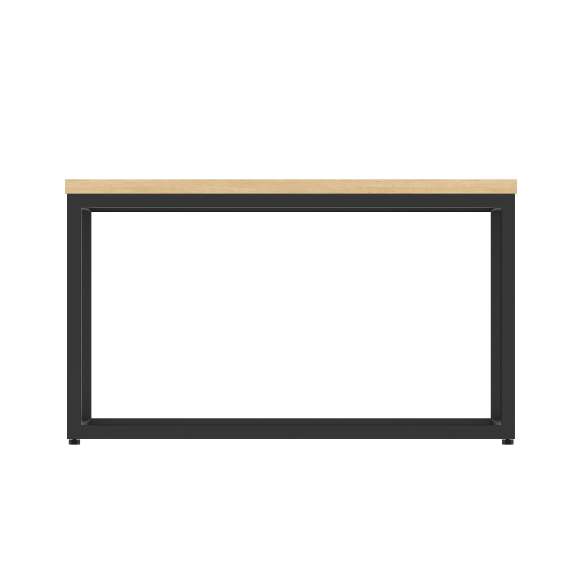 Impulse Square Coffee Table With Metal Frame