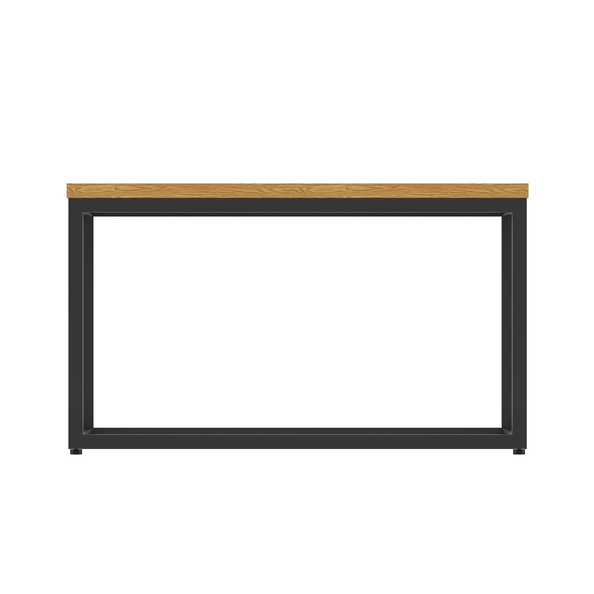 Impulse Square Coffee Table With Metal Frame