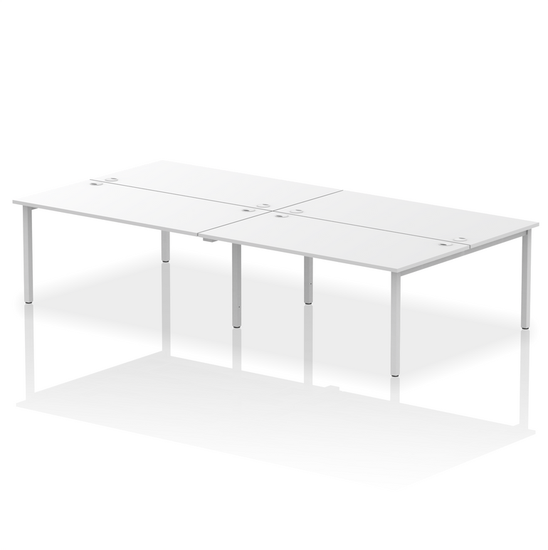 Impulse B2B Bench Desk - 4 Person