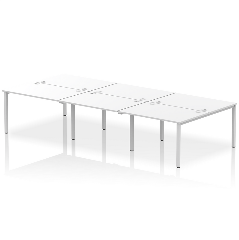 Impulse B2B Bench Desk - 6 Person