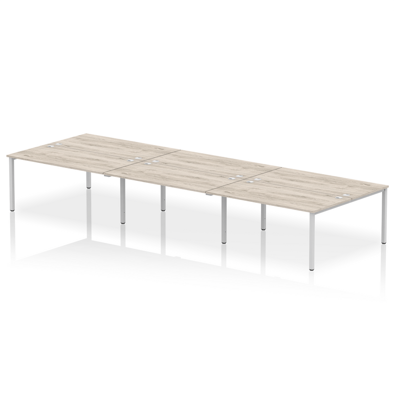 Impulse B2B Bench Desk - 6 Person