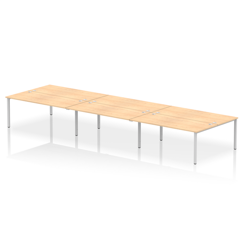 Impulse B2B Bench Desk - 6 Person