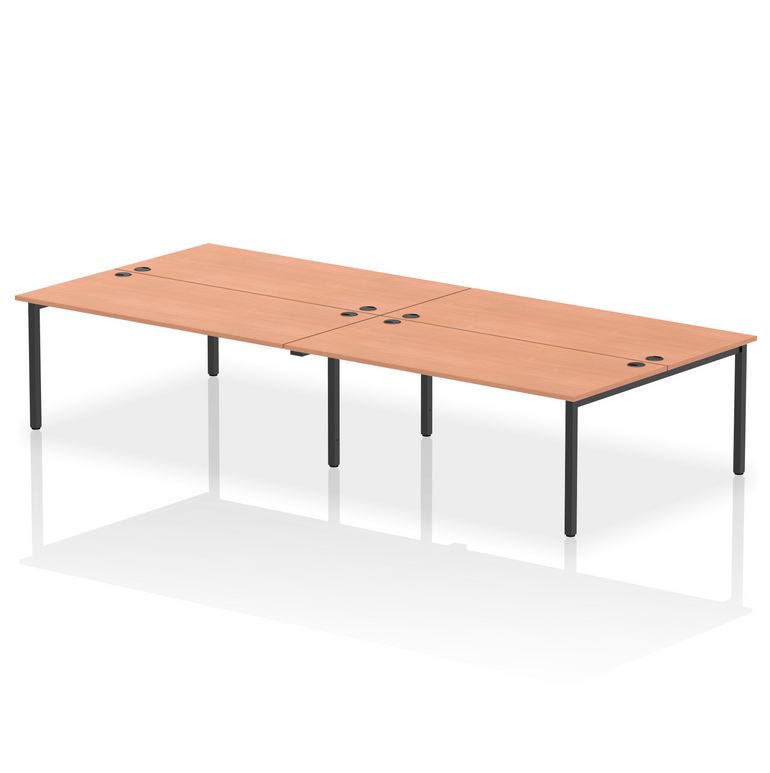 Impulse B2B Bench Desk - 4 Person