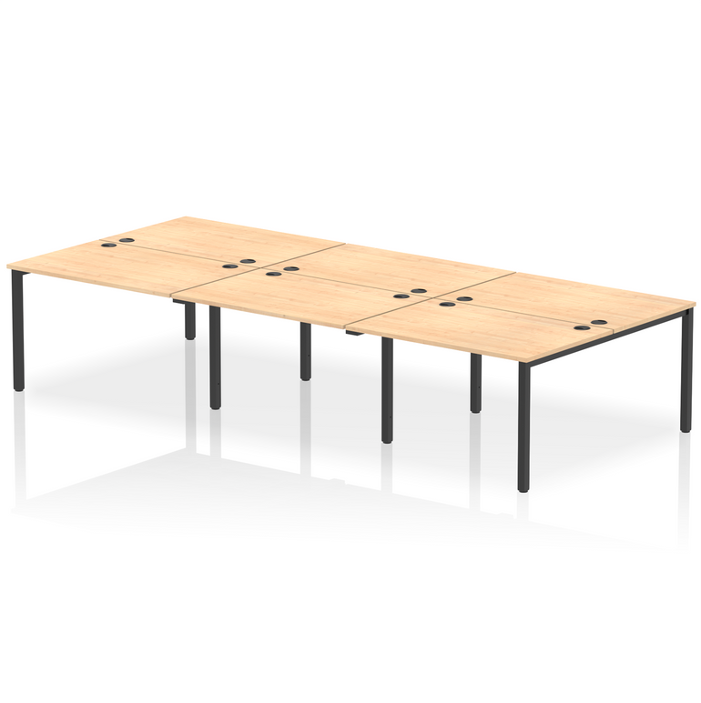 Impulse B2B Bench Desk - 6 Person
