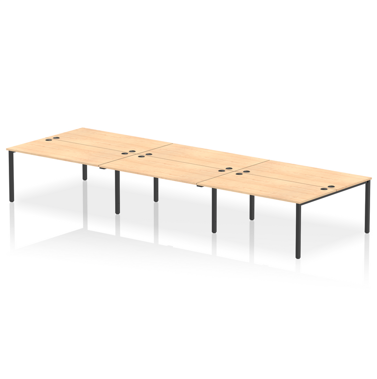 Impulse B2B Bench Desk - 6 Person