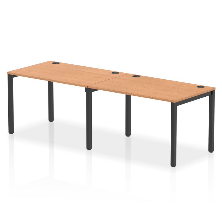 Impulse Single Row Bench Desk - 2 Person