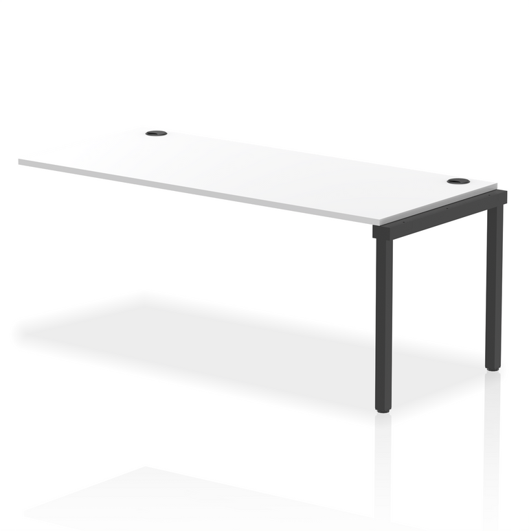 Impulse Single Row Bench Desk Extension Kit
