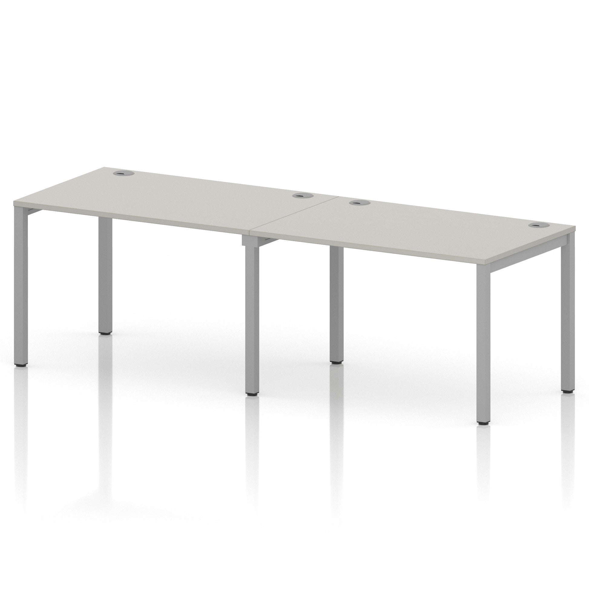 Impulse Single Row Bench Desk - 2 Person