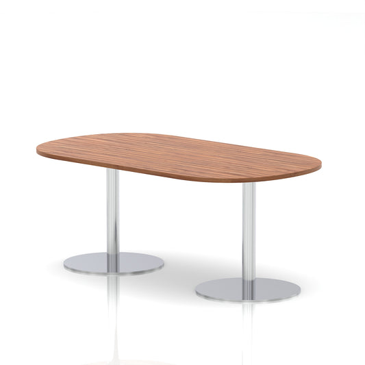Italia Boardroom Table Silver Leg