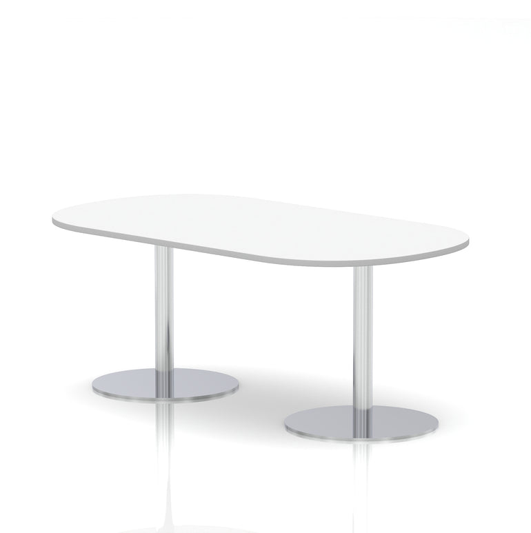 Italia Boardroom Table Silver Leg