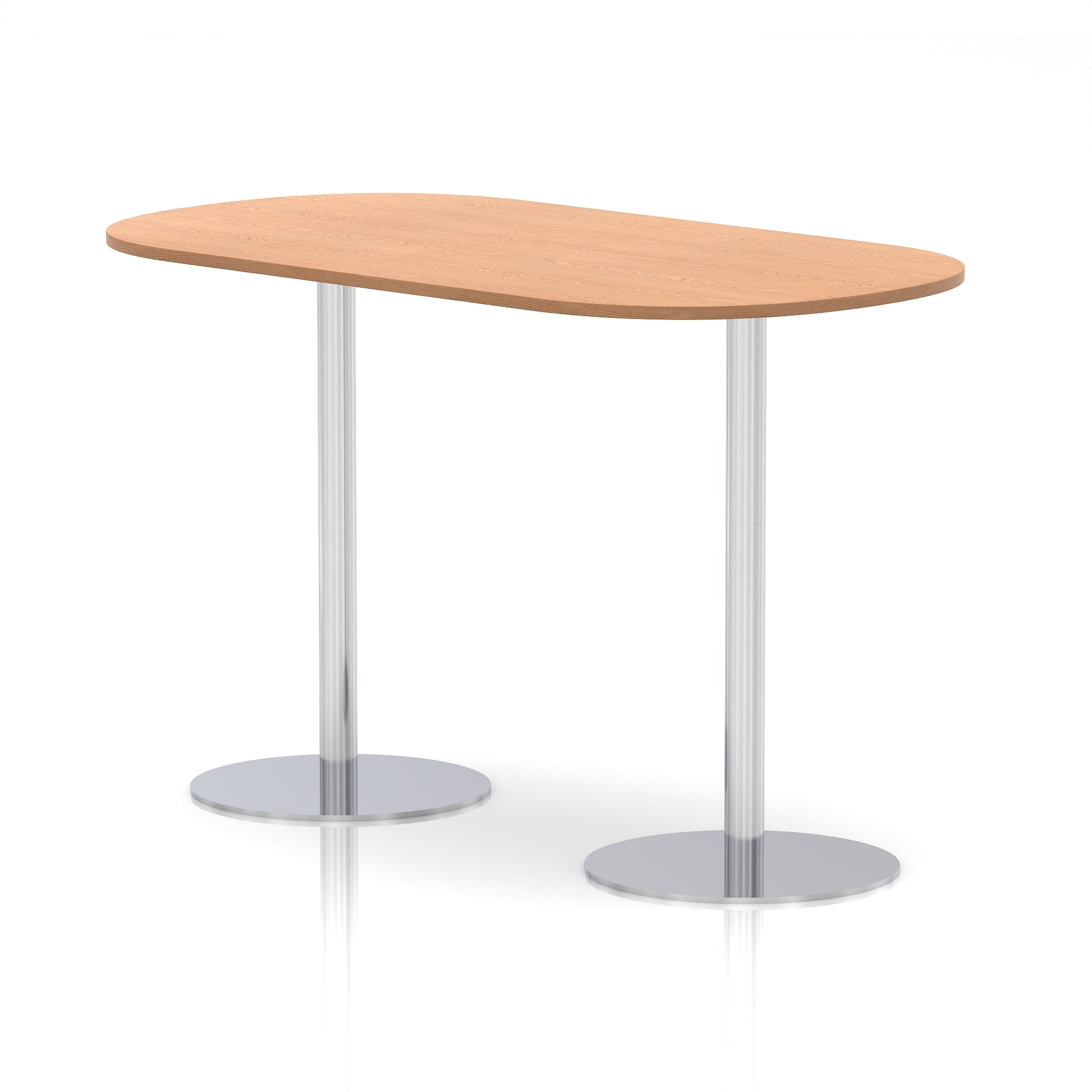 Italia Boardroom Table Silver Leg