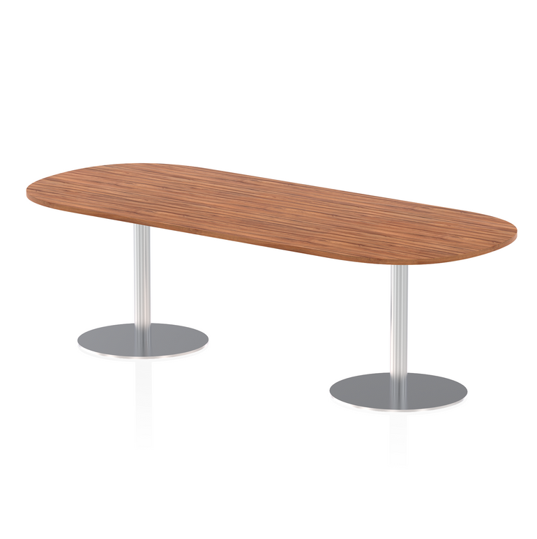 Italia Boardroom Table Silver Leg