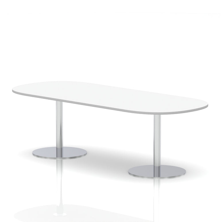 Italia Boardroom Table Silver Leg
