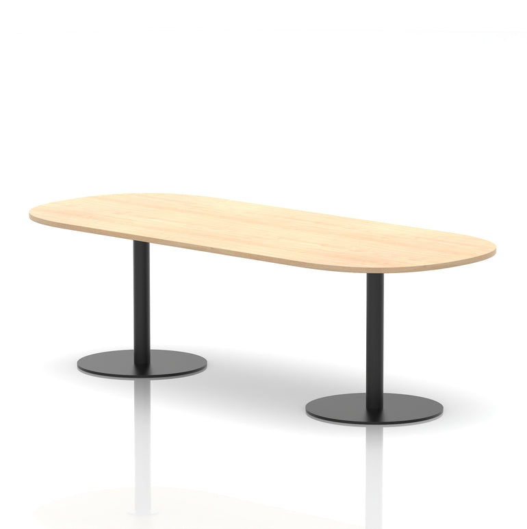 Italia Boardroom Table Black Leg