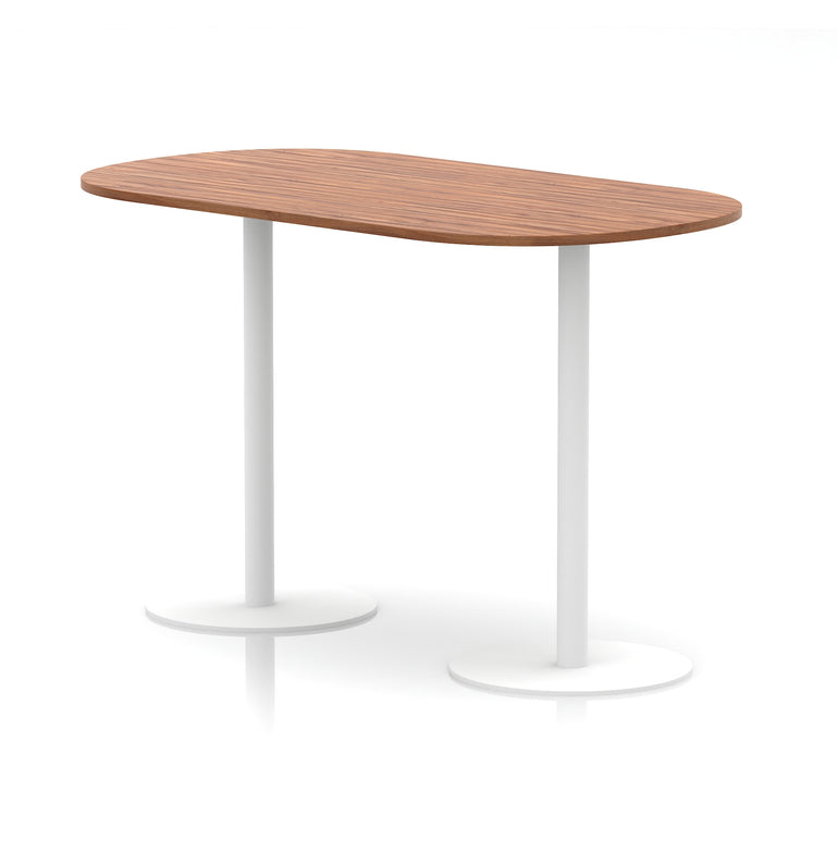 Italia Boardroom Table White Leg