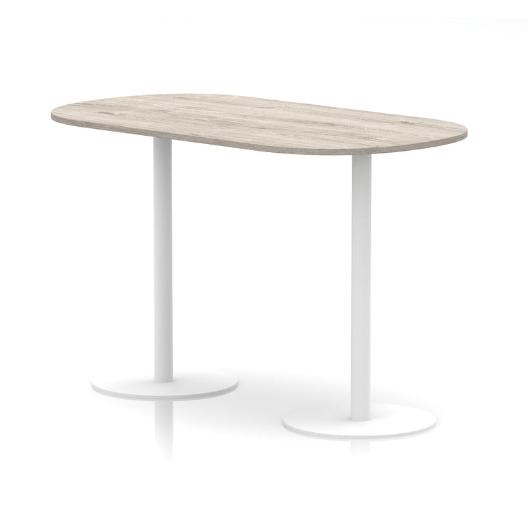 Italia Boardroom Table White Leg