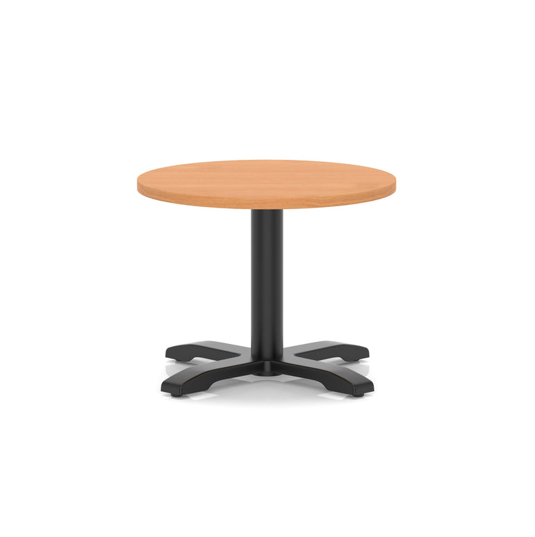 Italia Round Coffee Table With Cross Base