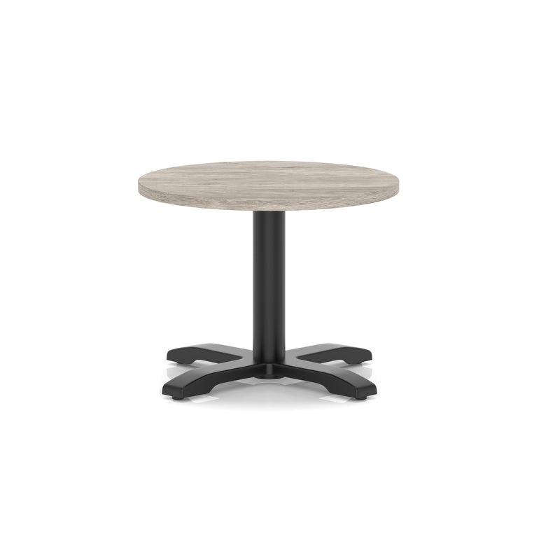 Italia Round Coffee Table With Cross Base