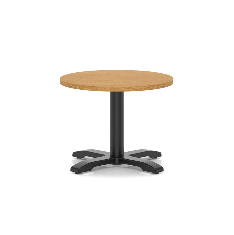 Italia Round Coffee Table With Cross Base