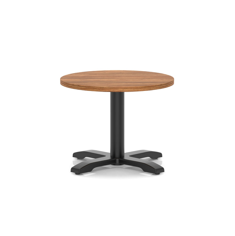 Italia Round Coffee Table With Cross Base