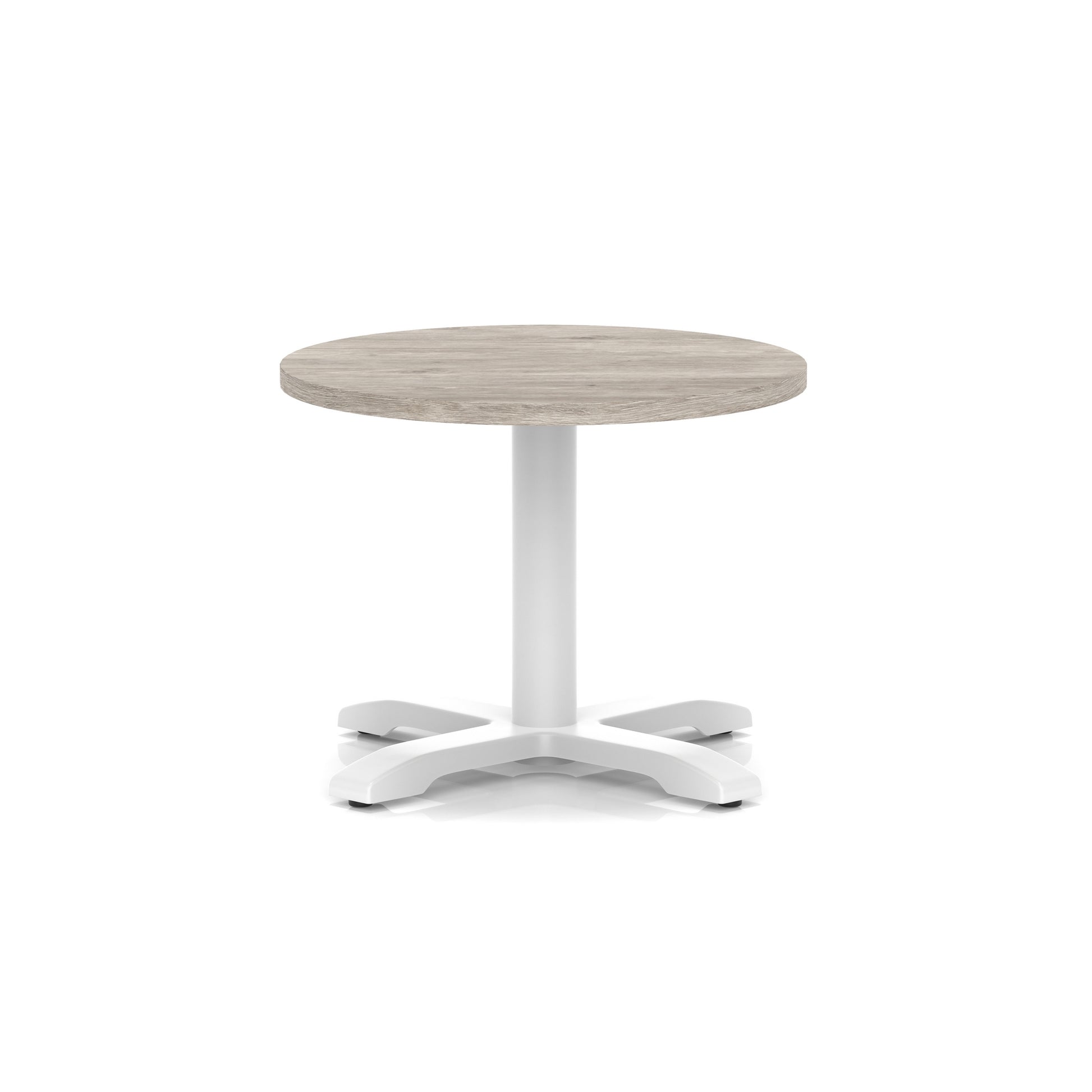 Italia Round Coffee Table With Cross Base