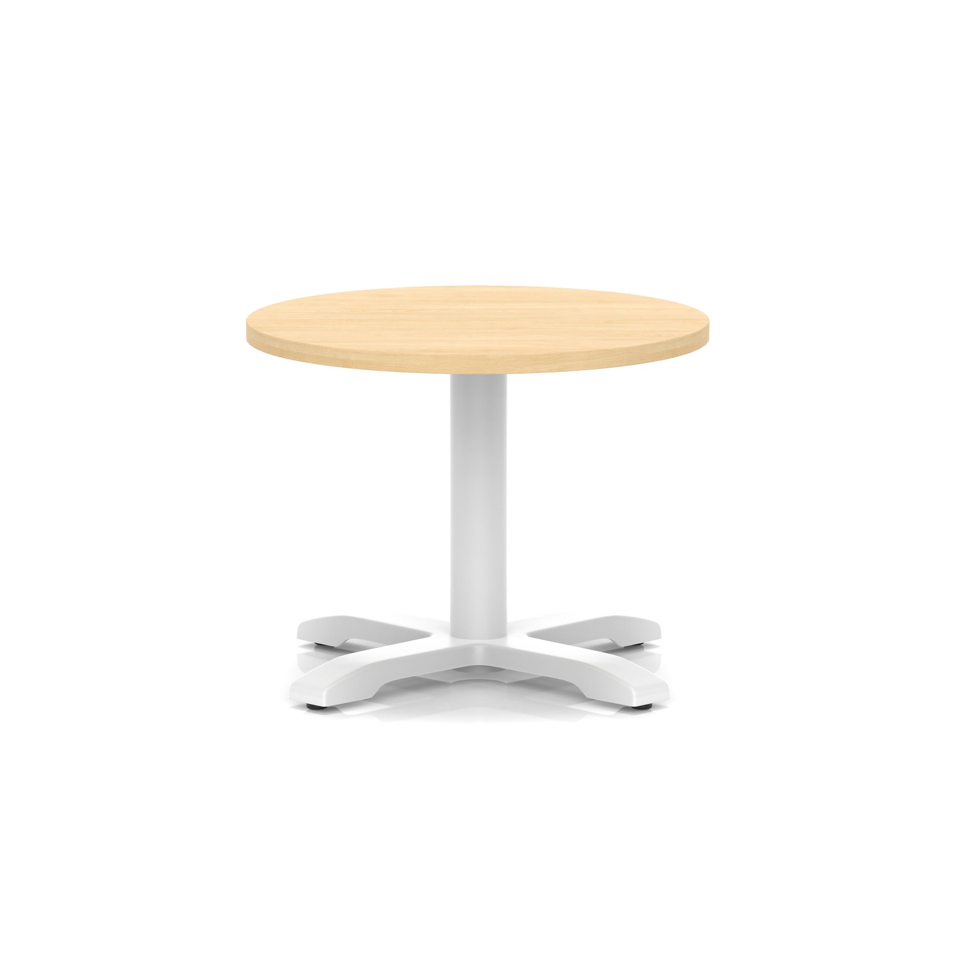 Italia Round Coffee Table With Cross Base
