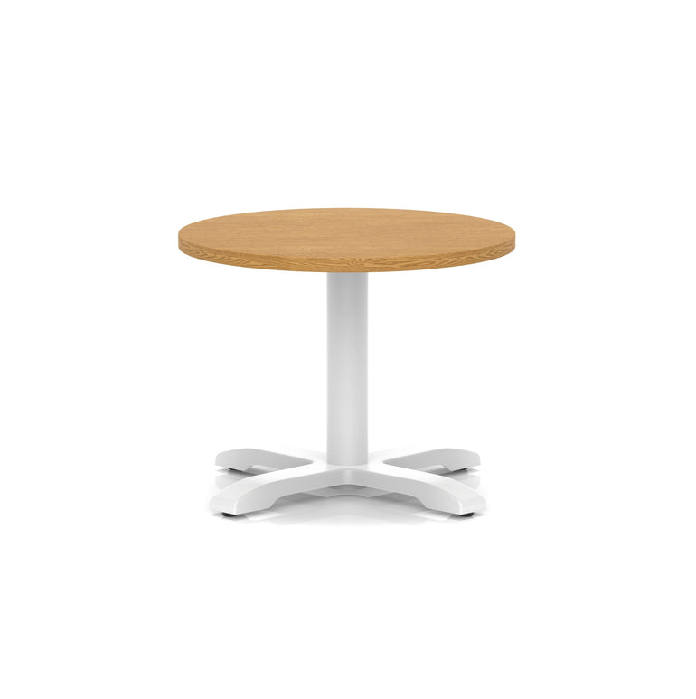 Italia Round Coffee Table With Cross Base