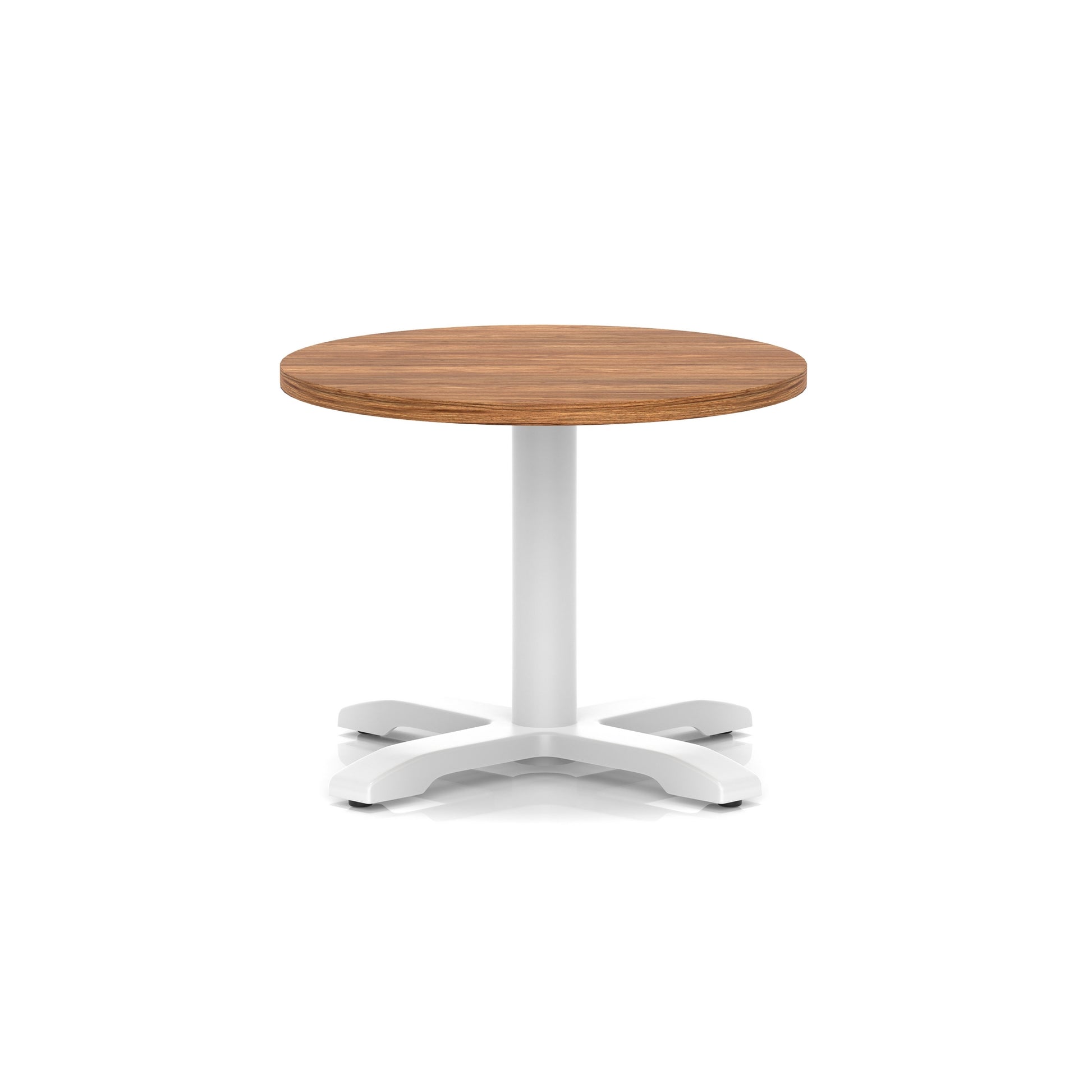 Italia Round Coffee Table With Cross Base